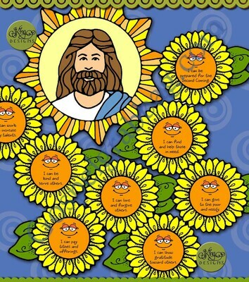 Following Jesus' Light: Facing the Sun/Son -  Stories of Jesus