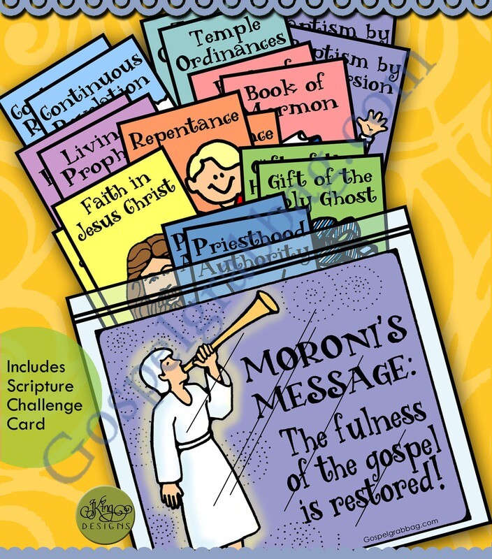 Moroni's Message: Fulness of Gospel Match Game