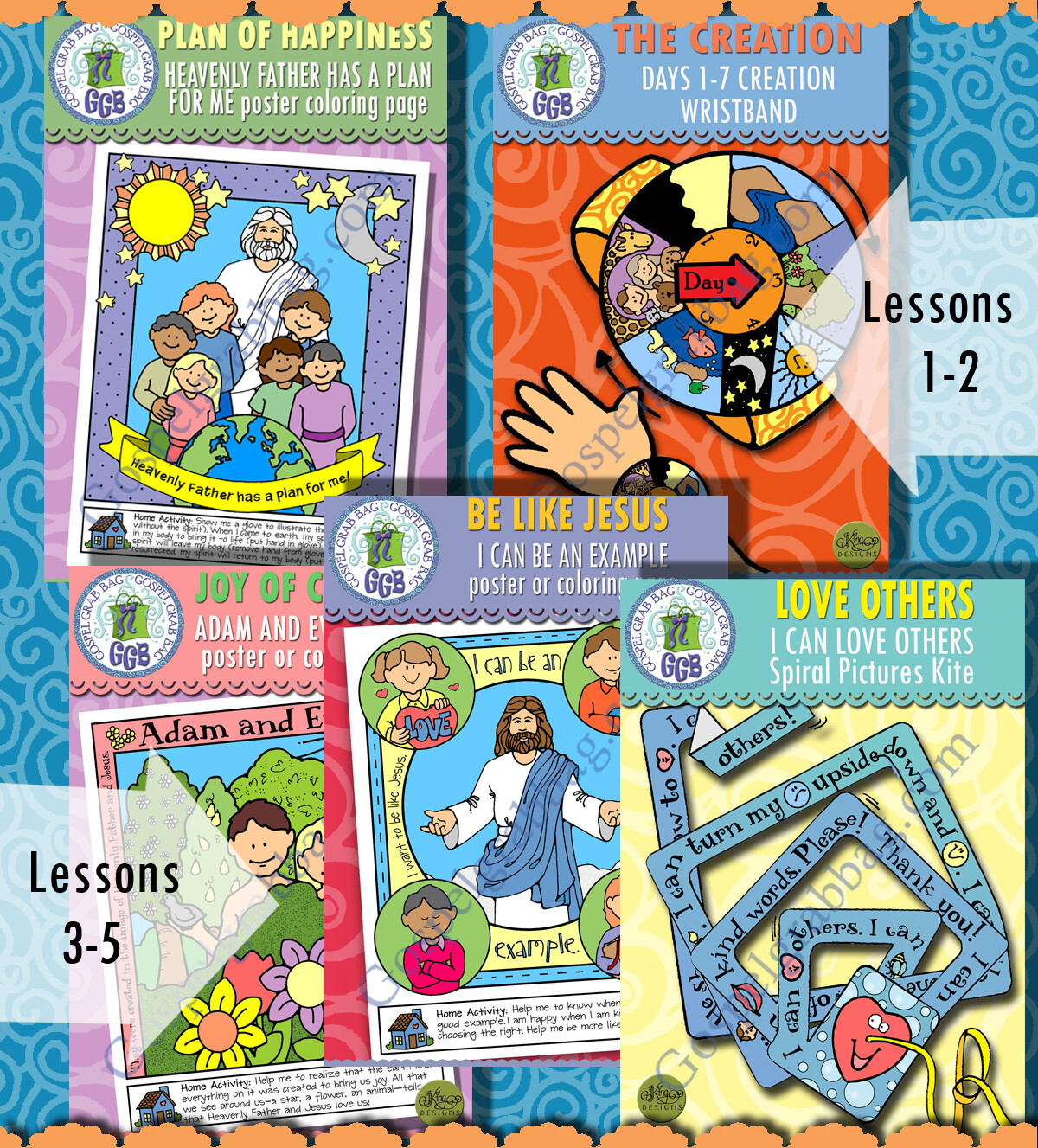 CFM Old Testament JANUARY 2022 Ages 1-5 Bundle