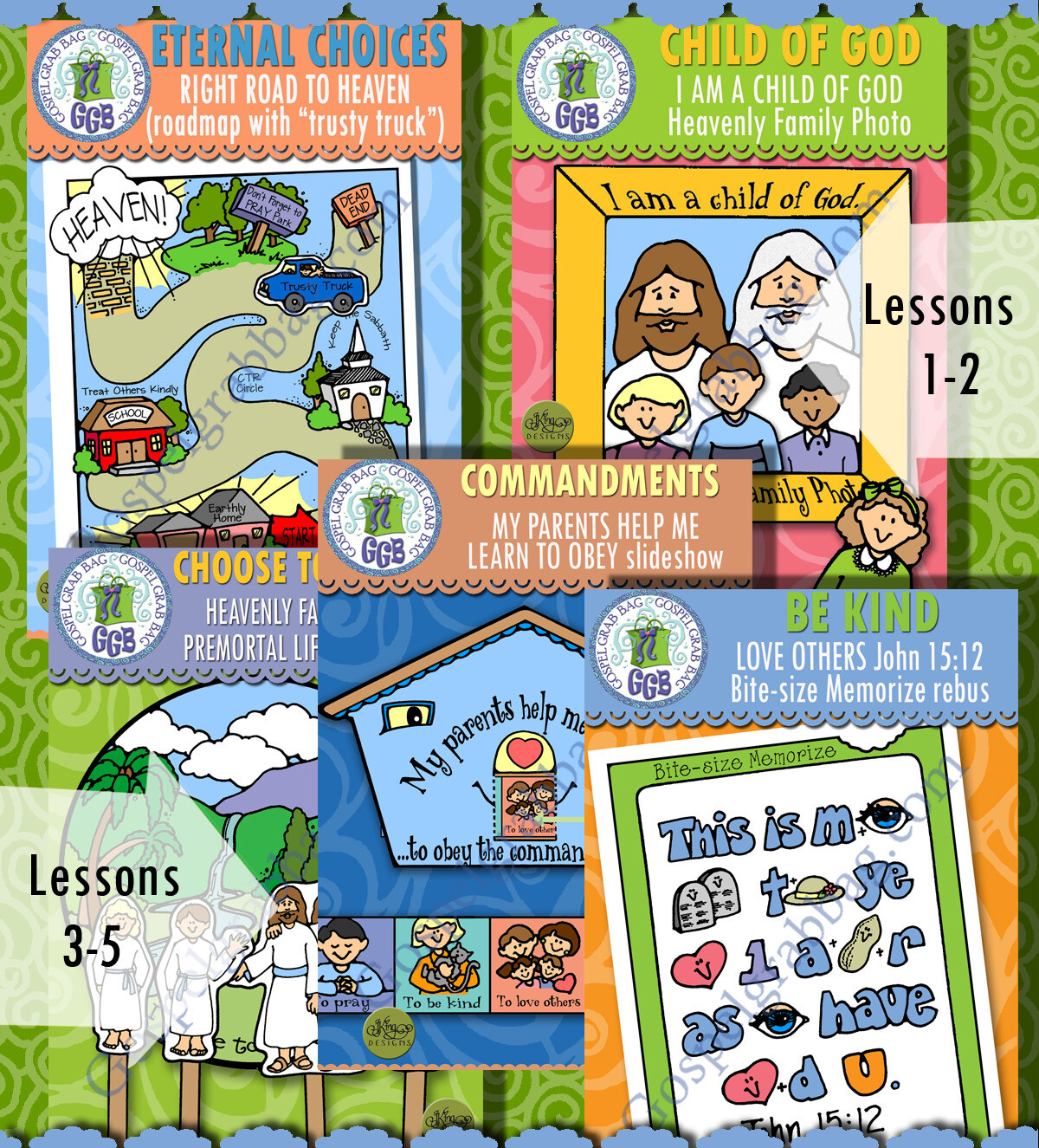 CFM Old Testament JANUARY 2022 Ages 4-7 Bundle