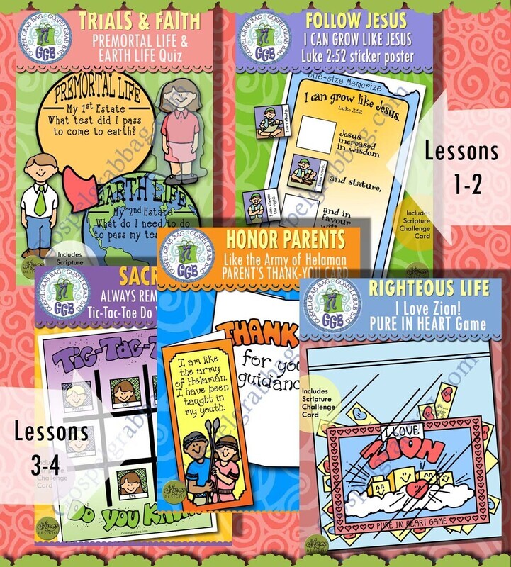 CFM Old Testament JANUARY 2022 Ages 8-11 Bundle