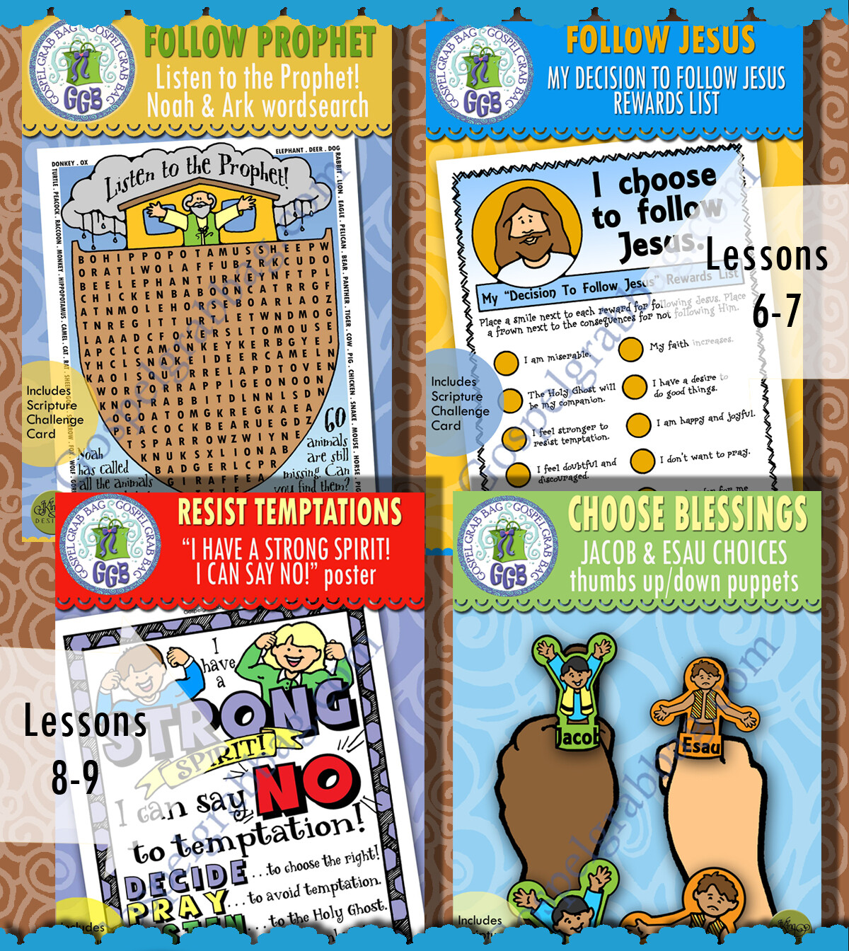 CFM Old Testament FEBRUARY 2022 Ages 8-11 Bundle