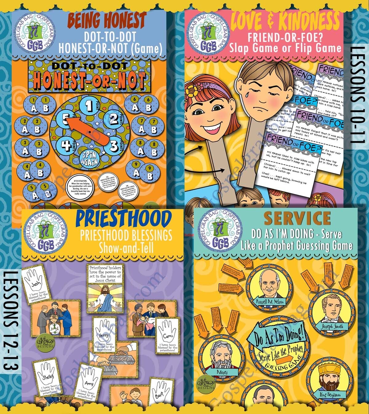 CFM Old Testament March 2022 All Ages BUNDLE - Post-and-Present Activities