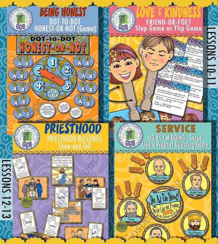 CFM Old Testament March 2022 All Ages BUNDLE - Post-and-Present Activities