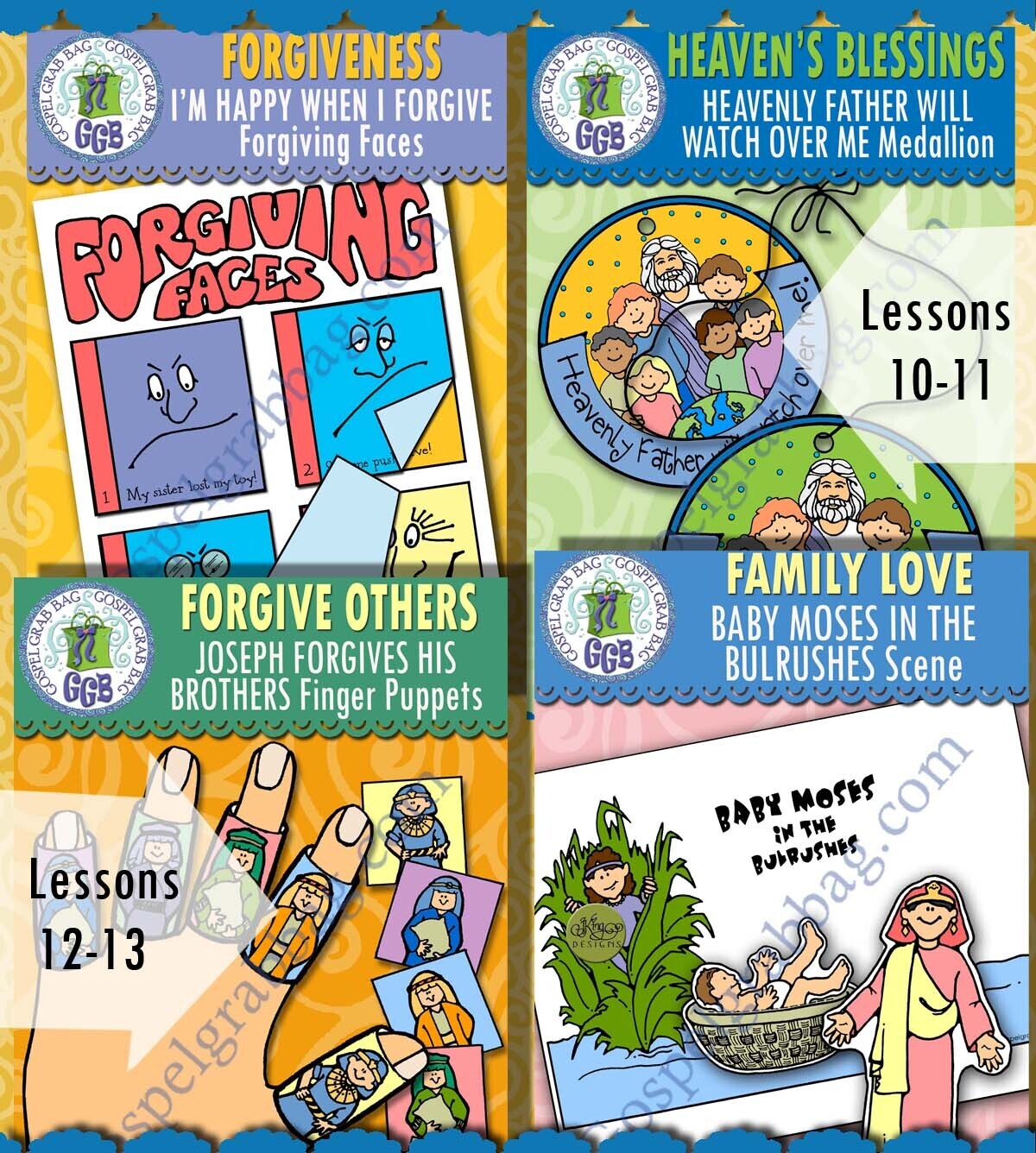 CFM Old Testament MARCH 2022 Ages 4-7 Bundle
