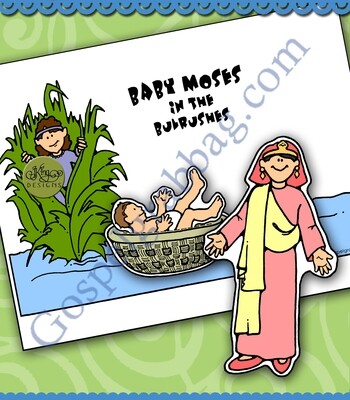 Brothers &amp; Sisters Help: Baby Moses in Bulrushes scene
