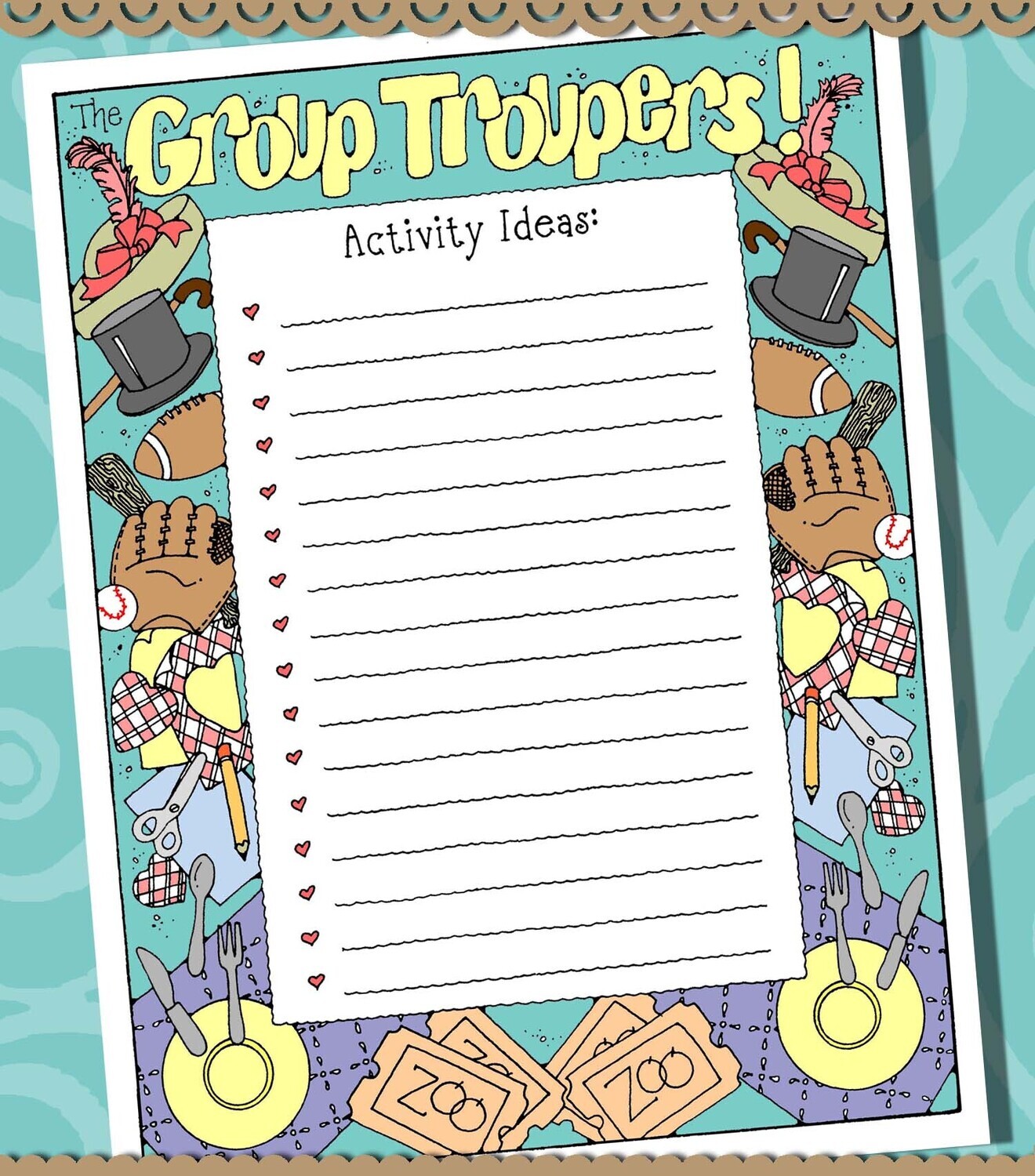 Group Troupers! Activity Idea List