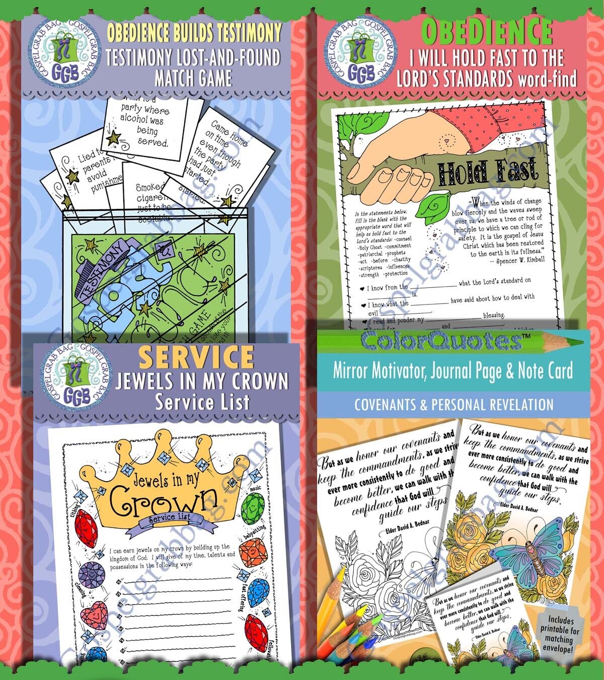 Youth Doctrinal Class &quot;Why Does God Give Us Commandments?&quot; April 27, 2022 BUNDLE 2