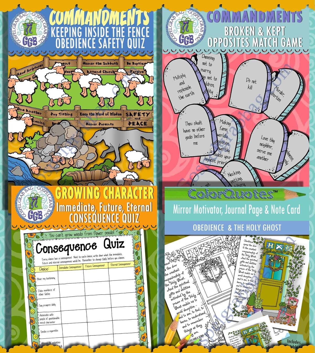 Youth Doctrinal Class &quot;Why Does God Give Us Commandments?&quot; April 27, 2022 BUNDLE 3