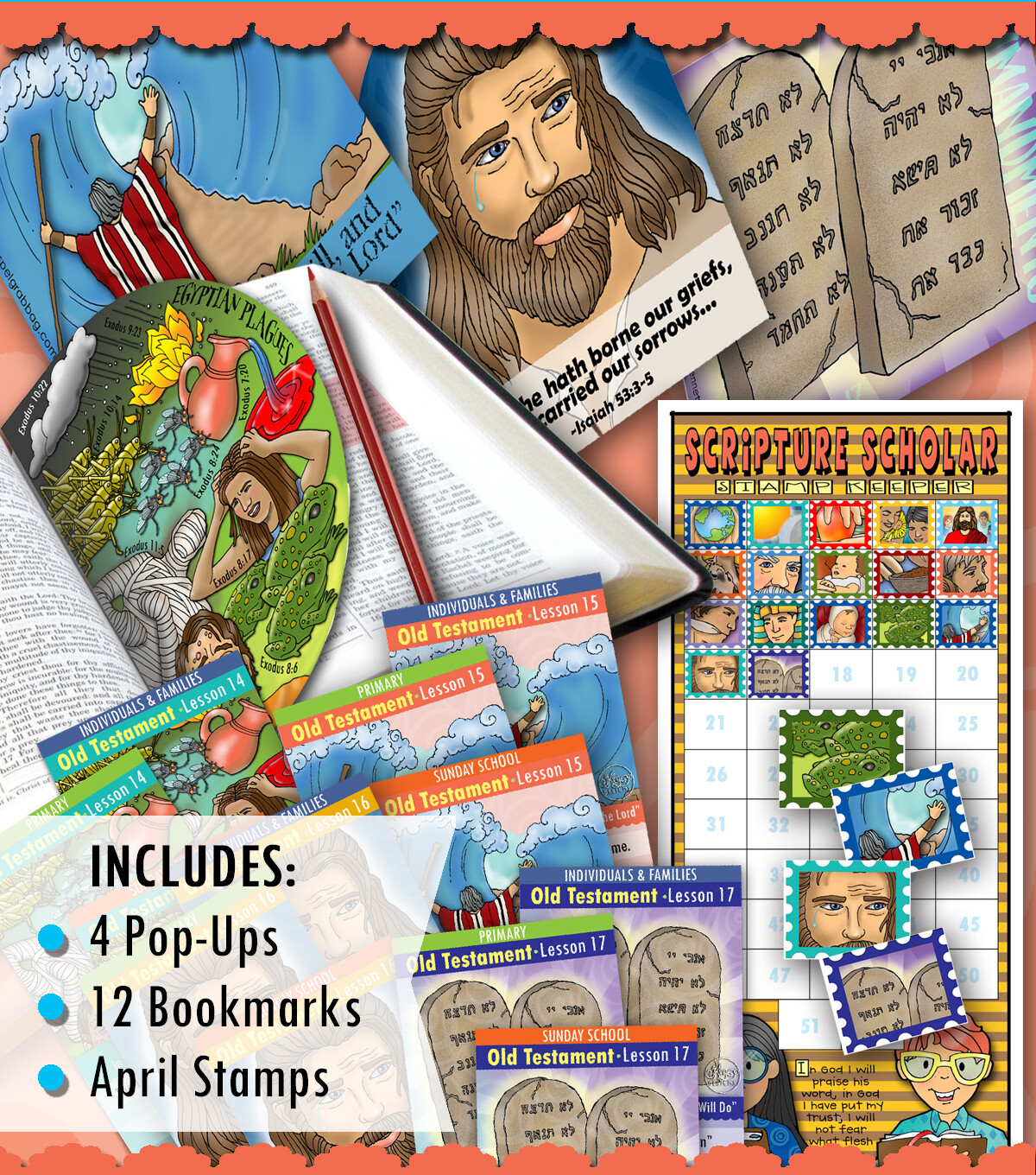 Scripture Scholar BUNDLE for April (Old Testament)