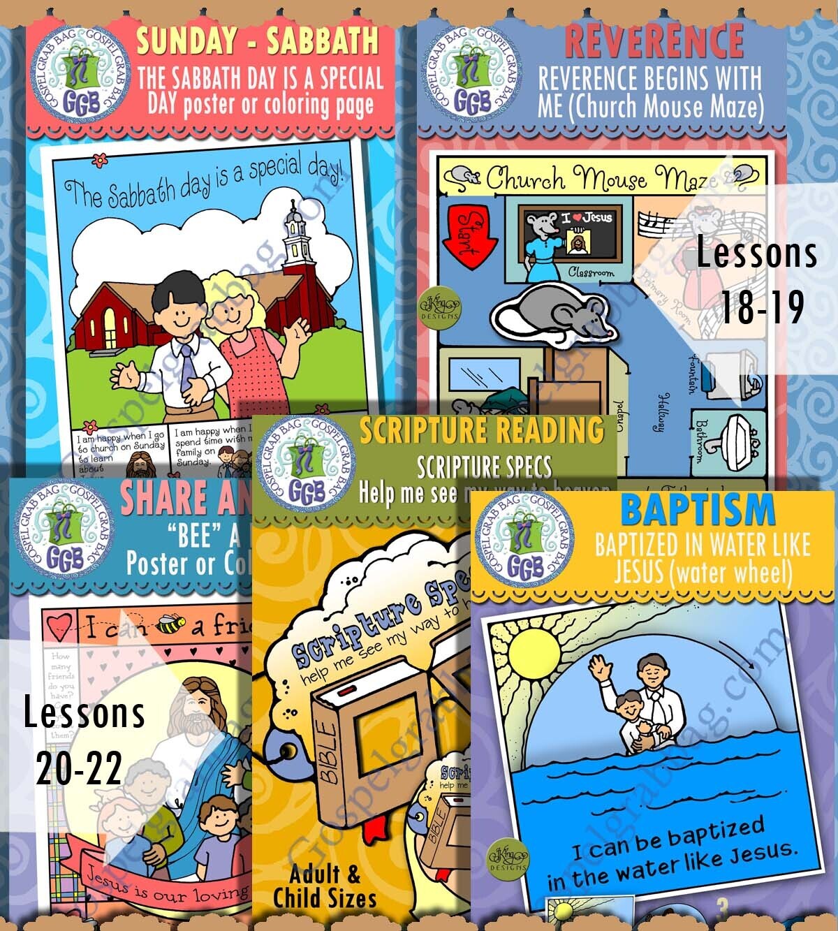 CFM Old Testament MAY 2022 Ages 1-5 Bundle