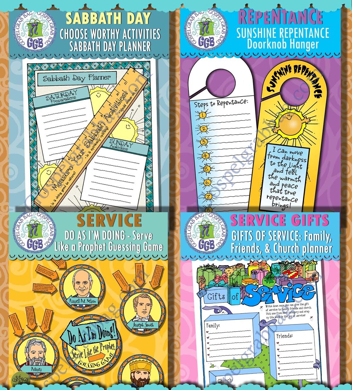 Sunday School Class &quot;My Presence Shall Go with Thee?&quot; May (week 1) BUNDLE