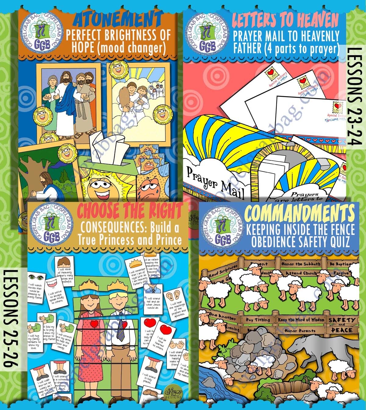 CFM Old Testament June 2022 All Ages BUNDLE - Post-and-Present Activities