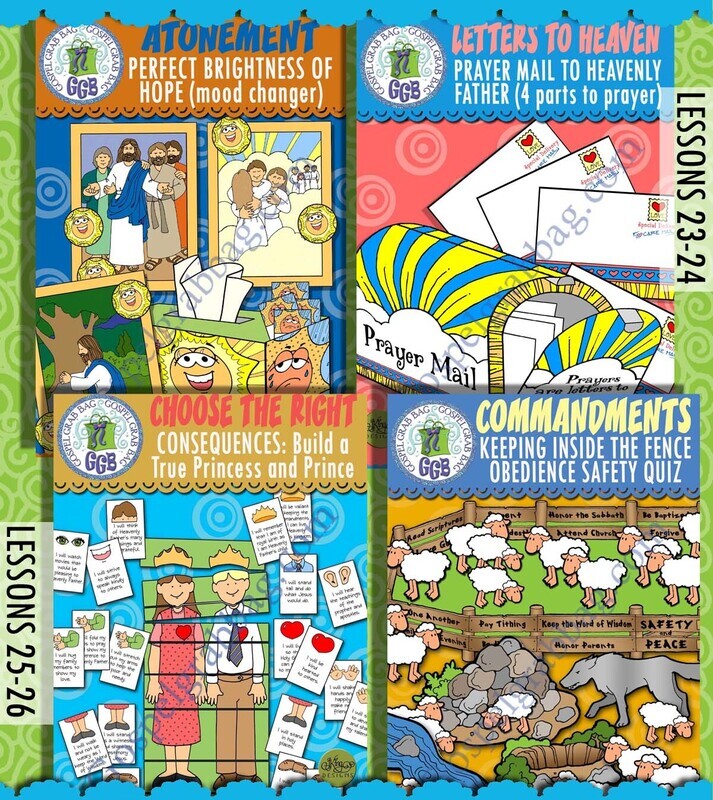 CFM Old Testament June 2022 All Ages BUNDLE - Post-and-Present Activities