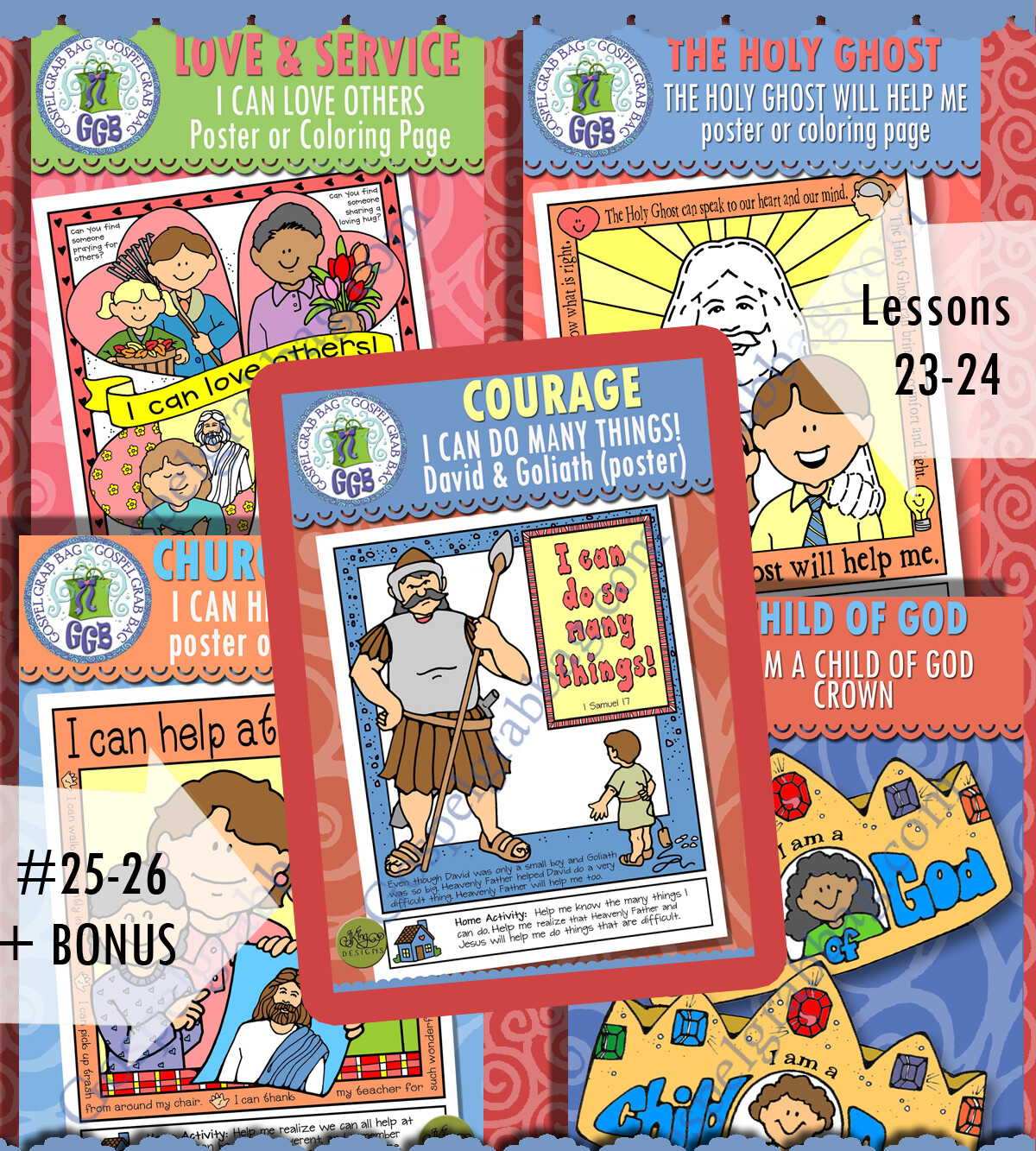 CFM Old Testament JUNE 2022 Ages 1-4 Bundle with BONUS activity