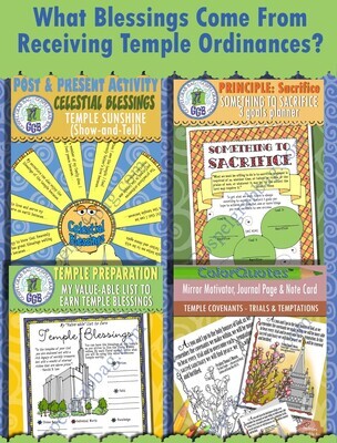 Youth Doctrinal Class "What Blessings Come From Receiving Temple Ordinances?" July 24, 2022 BUNDLE 3