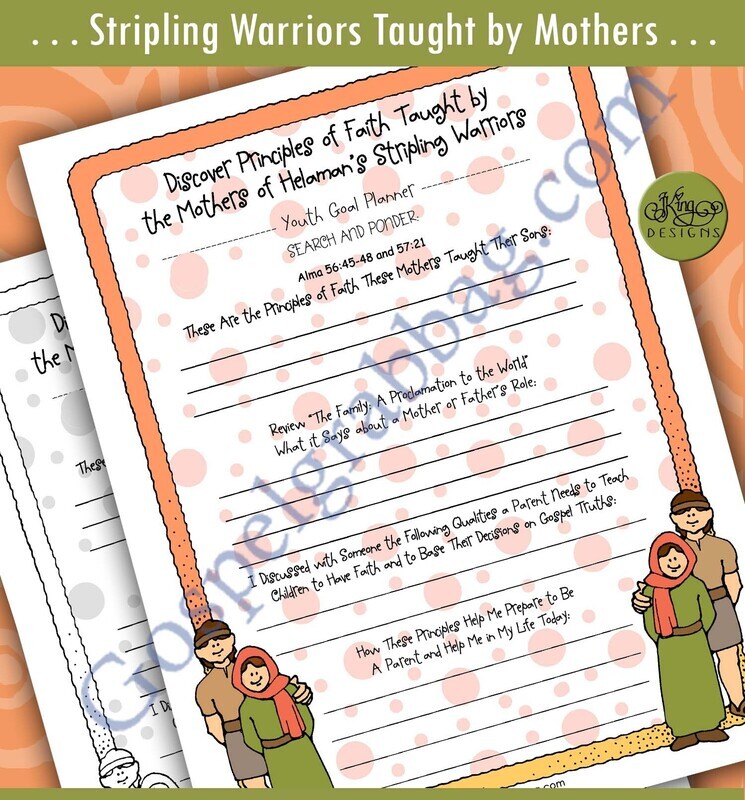 Youth Goal &quot;Learn Stripling Warrior&#39;s Faith Principles&quot;