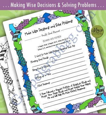 Youth Goal "Make Wise Decisions and Solve Problems"