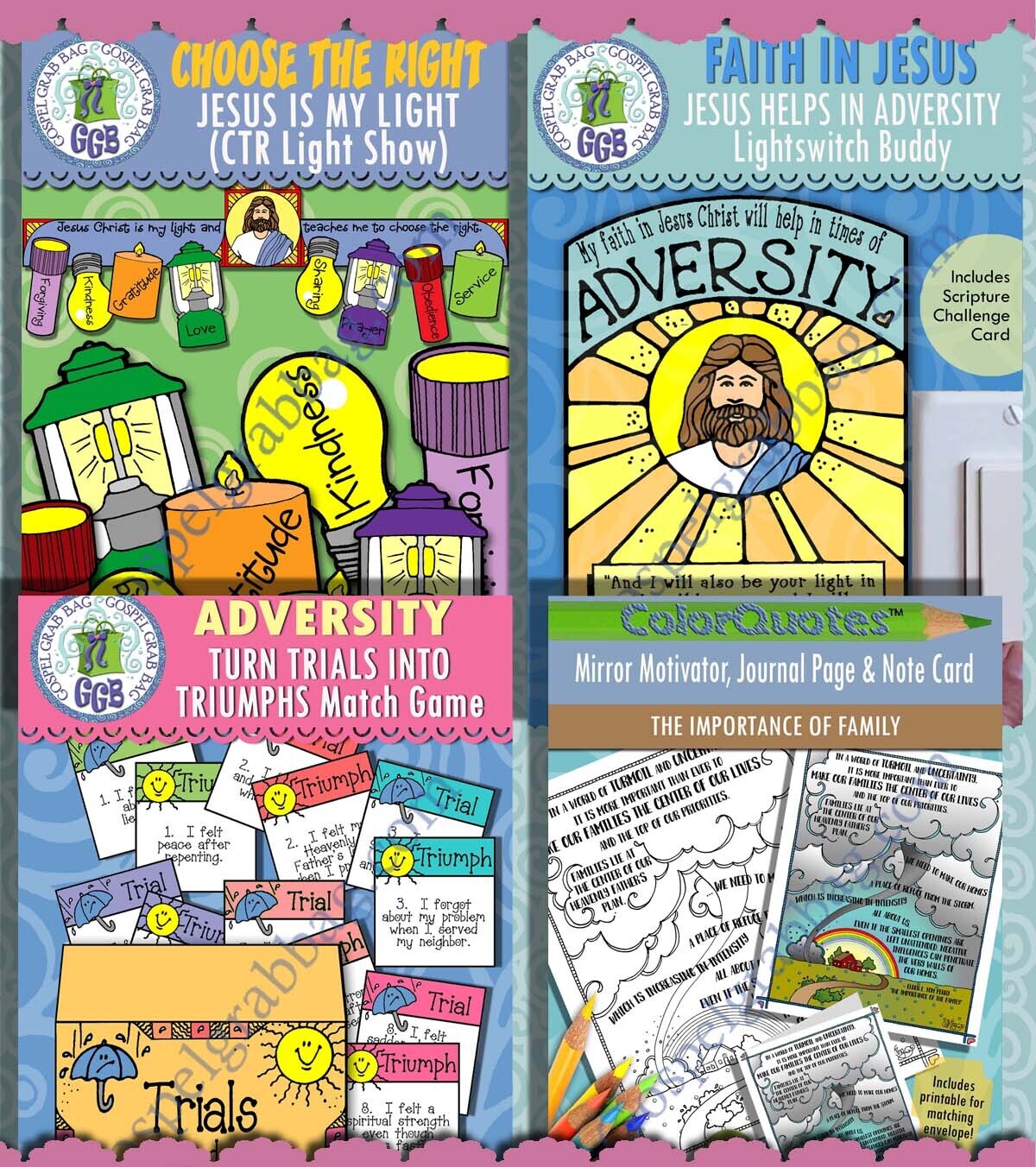 Youth Doctrinal Class &quot;How Can the Savior Help Me during My Trials?&quot; August 28, 2022 BUNDLE 2