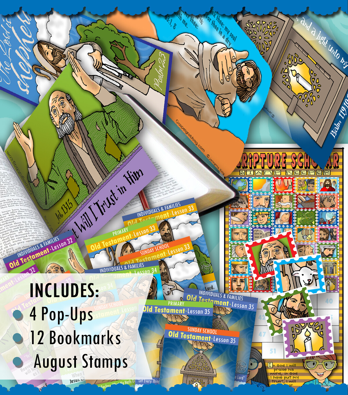 Scripture Scholar BUNDLE for August (Old Testament)