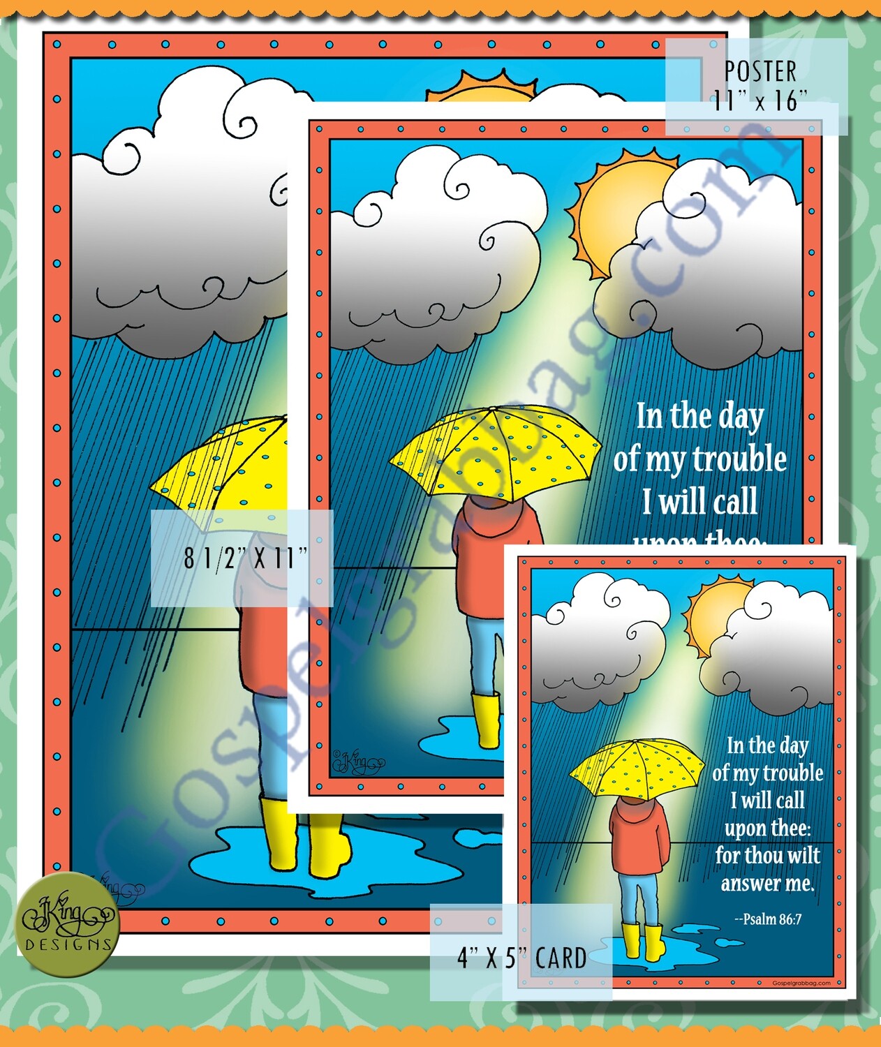 Scripture Poster: Psalm 86:7