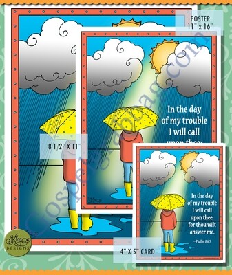 Scripture Poster: Psalm 86:7