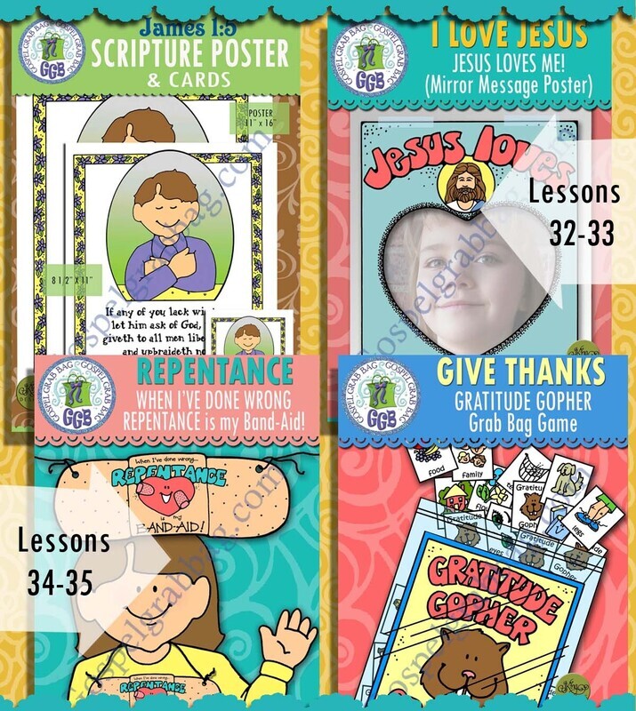 CFM Old Testament AUGUST 2022 Ages 4-7 Bundle