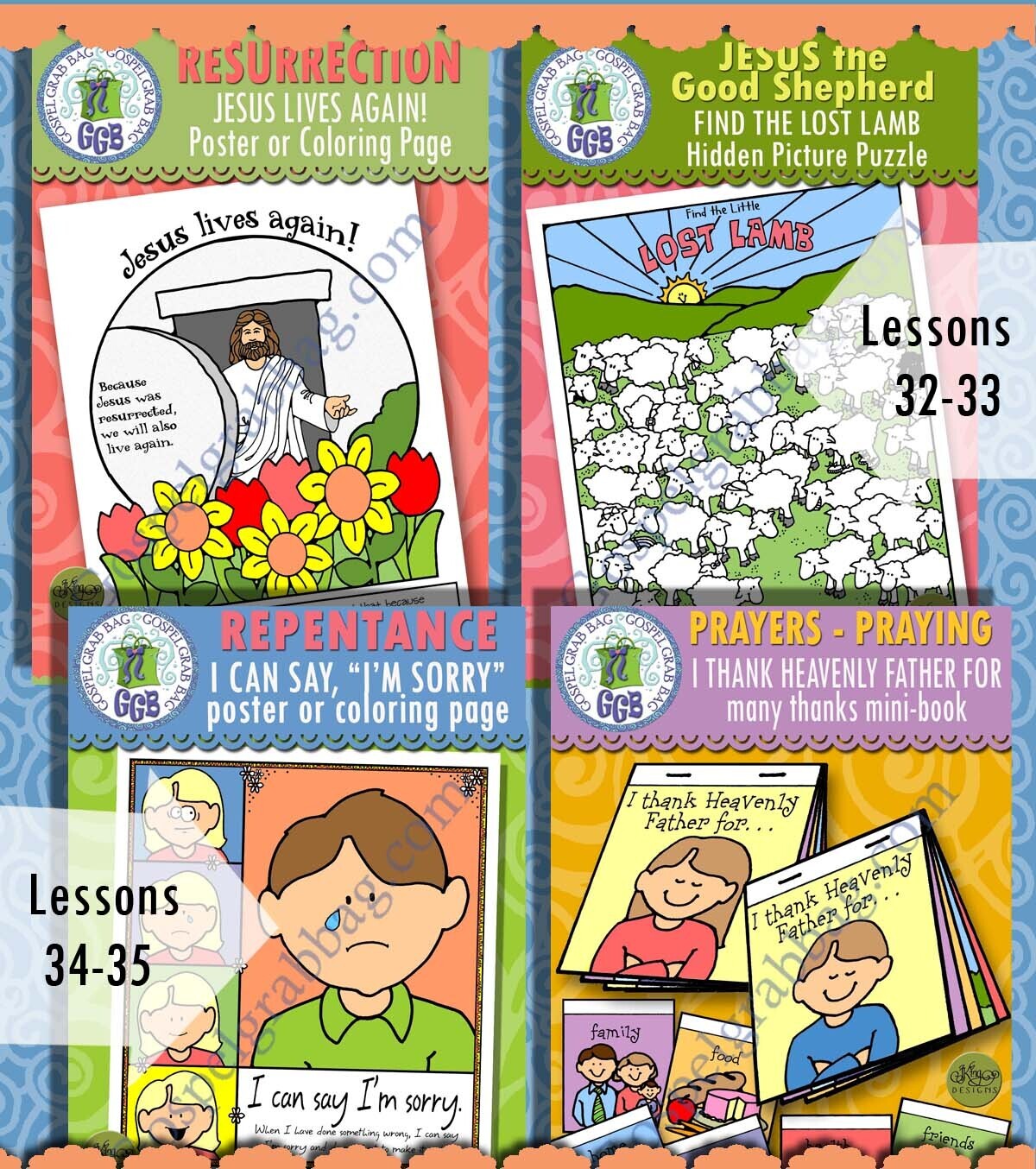 CFM Old Testament August 2022 Ages 1-4 Bundle