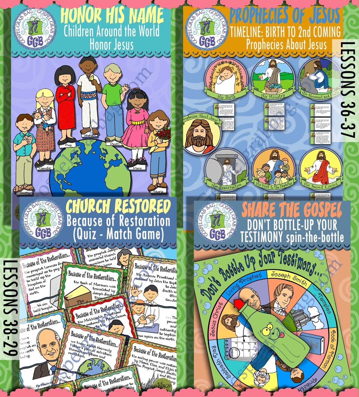 CFM Old Testament September 2022 All Ages BUNDLE - Post-and-Present Activities