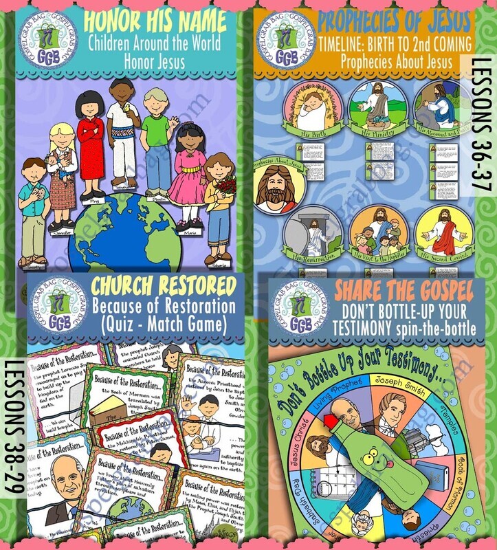 CFM Old Testament September 2022 All Ages BUNDLE - Post-and-Present Activities
