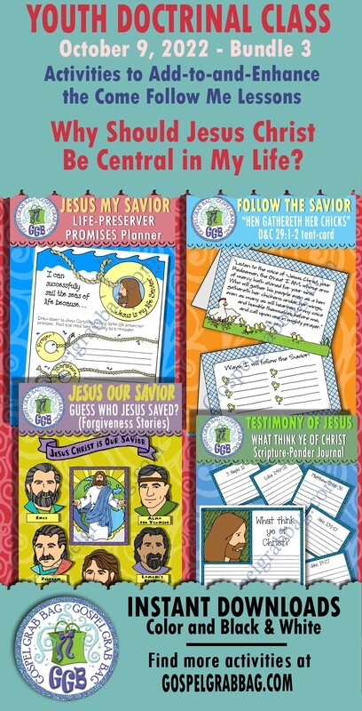 Youth Doctrinal Class &quot;Why Should Jesus Christ Be Central in My Life?&quot; October 9, 2022 BUNDLE 3