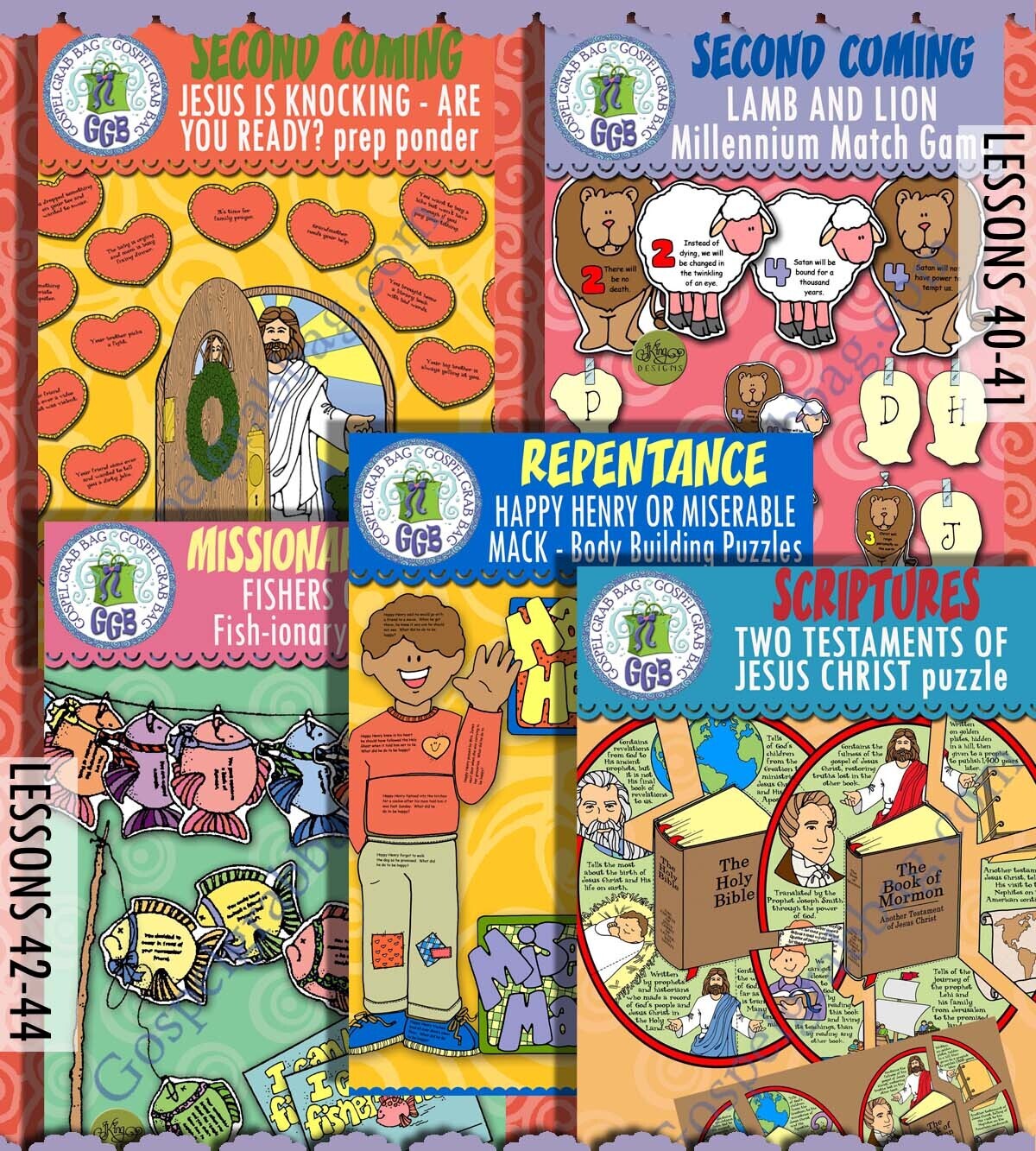 CFM Old Testament October 2022 All Ages BUNDLE - Post-and-Present Activities