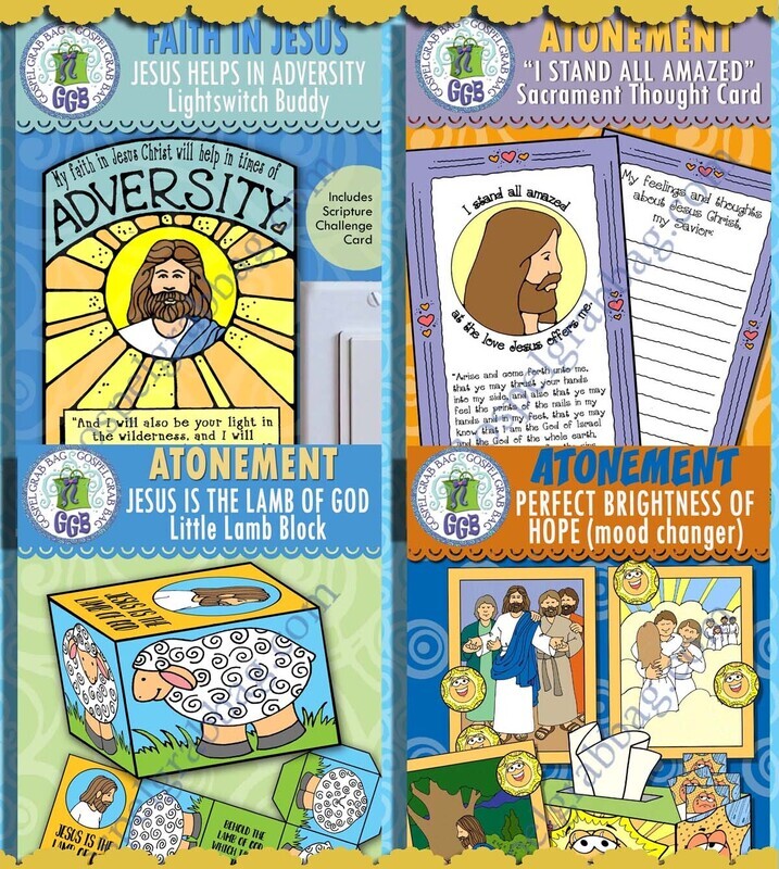 Sunday School Class "He Hath Borne Our Griefs, and Carried Our Sorrows" October (week 1) BUNDLE