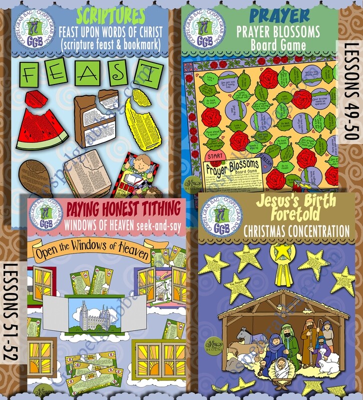 CFM Old Testament December 2022 All Ages BUNDLE - Post-and-Present Activities