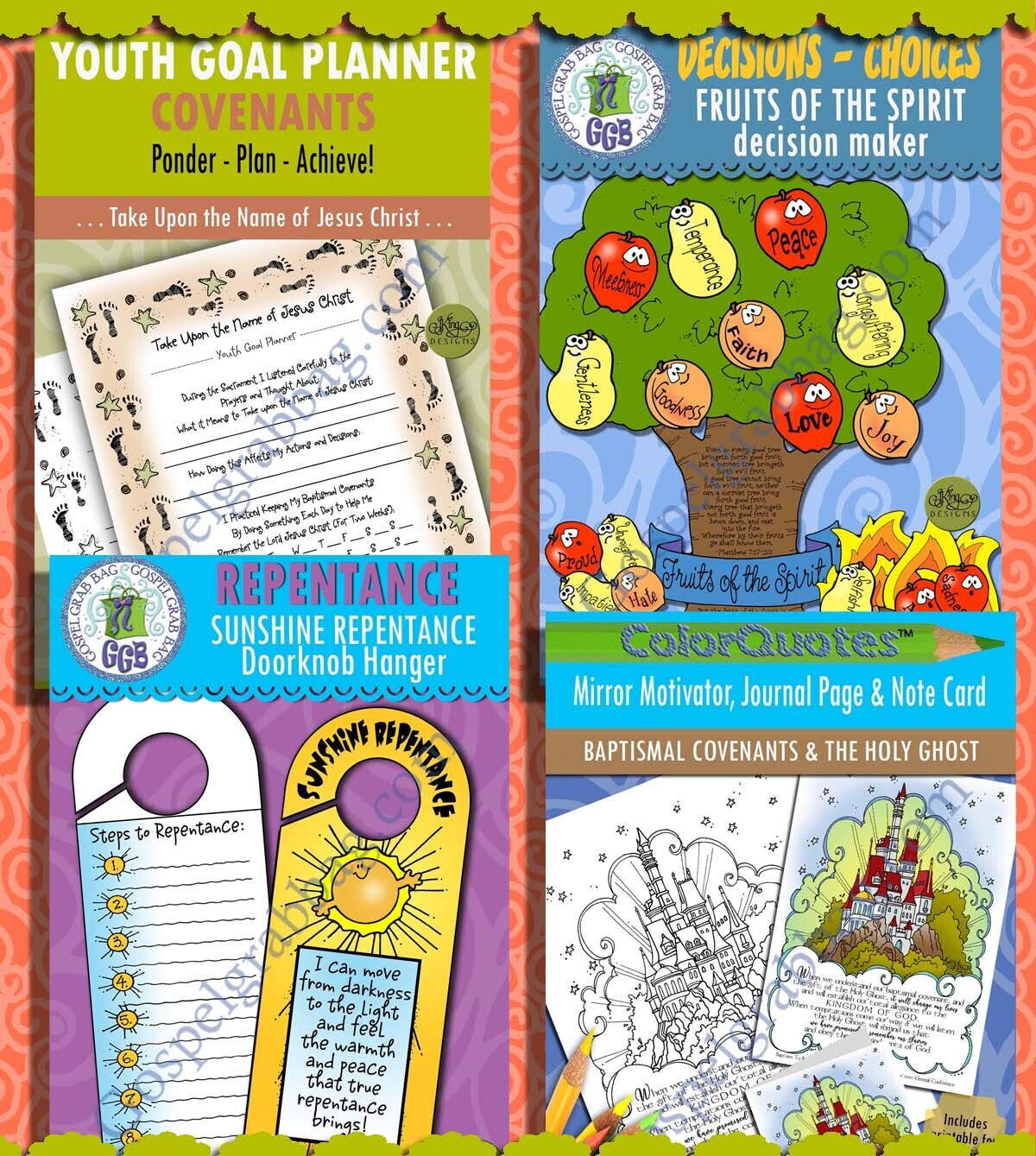 Sunday School Class &quot;Prepare Ye the Way of the Lord&quot; January (week 5) BUNDLE
