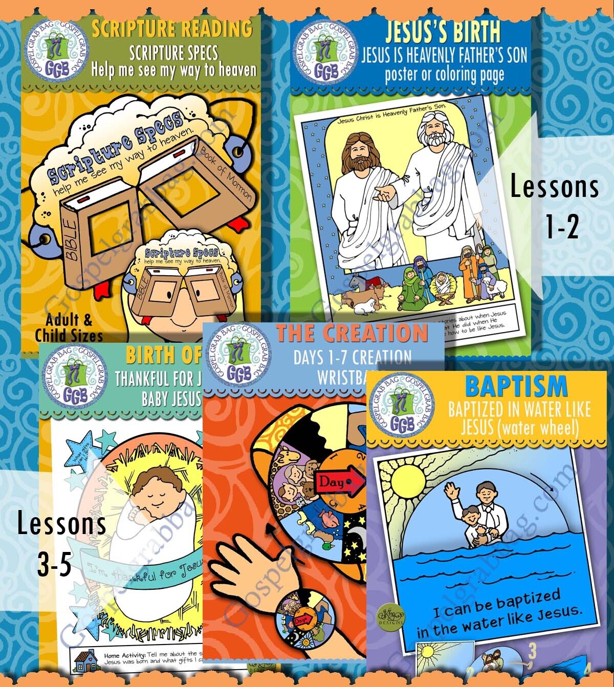 CFM New Testament January 2023 Ages 1-5 BUNDLE - Activities