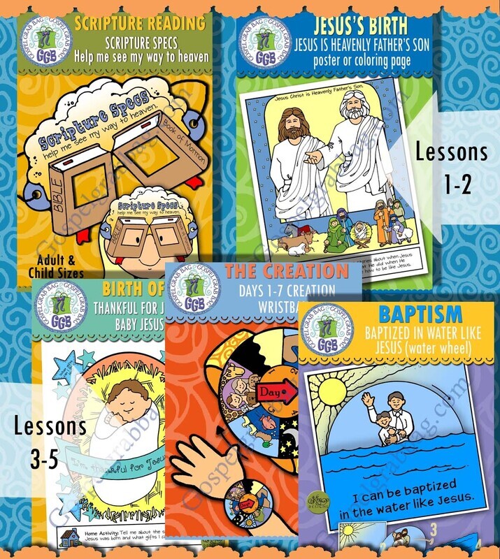 CFM New Testament January 2023 Ages 1-5 BUNDLE - Activities