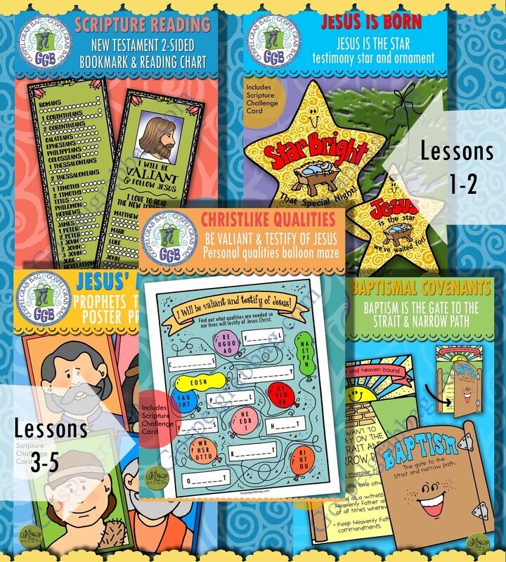 CFM New Testament January 2023 Ages 8-11 BUNDLE - Activities