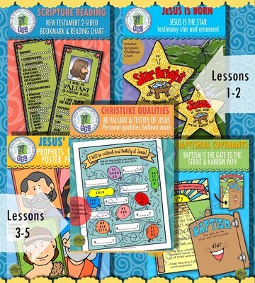 CFM New Testament January 2023 Ages 8-11 BUNDLE - Activities