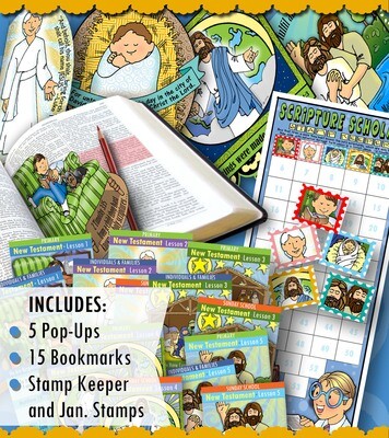 Scripture Scholar BUNDLE for January (New Testament)