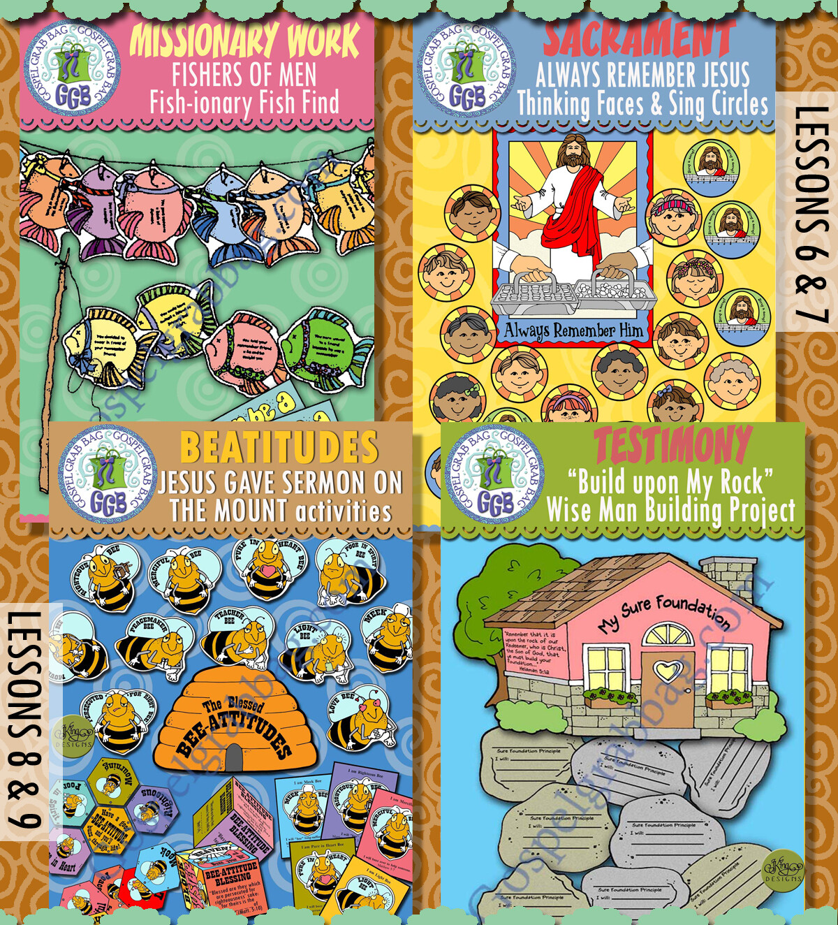 CFM New Testament February 2023 All Ages BUNDLE - Post-and-Present Activities