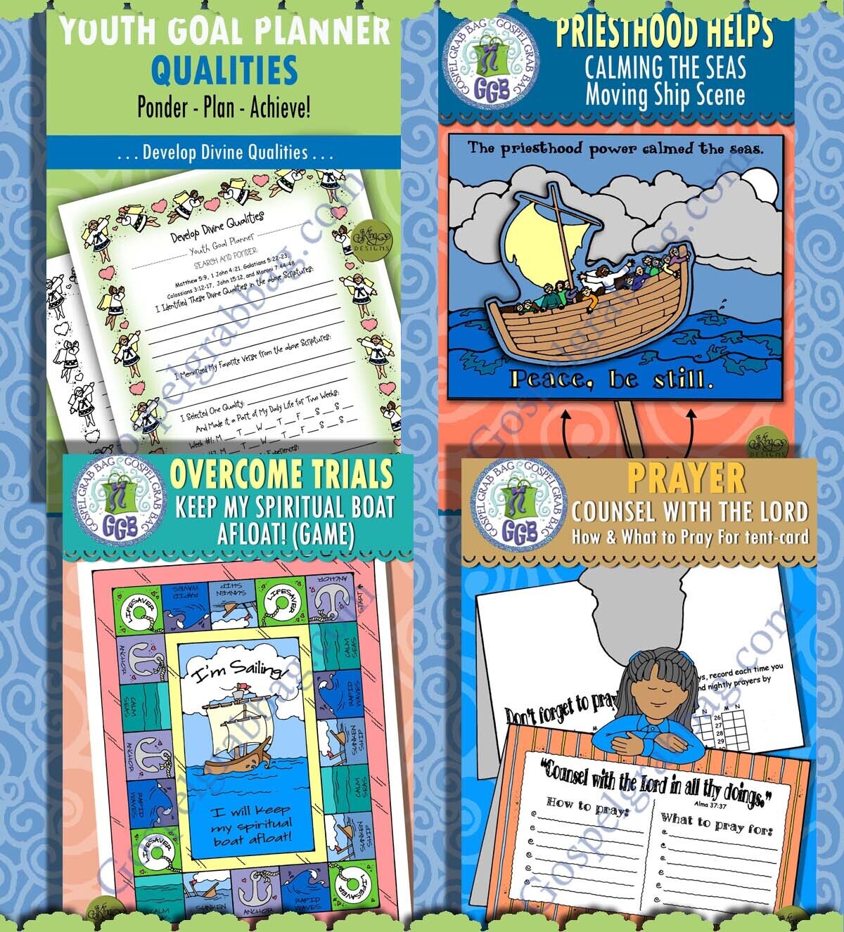 Youth Doctrinal Class &quot;How Can the Savior Help Me Overcome My Fears?&quot; March 12, 2023 BUNDLE 2