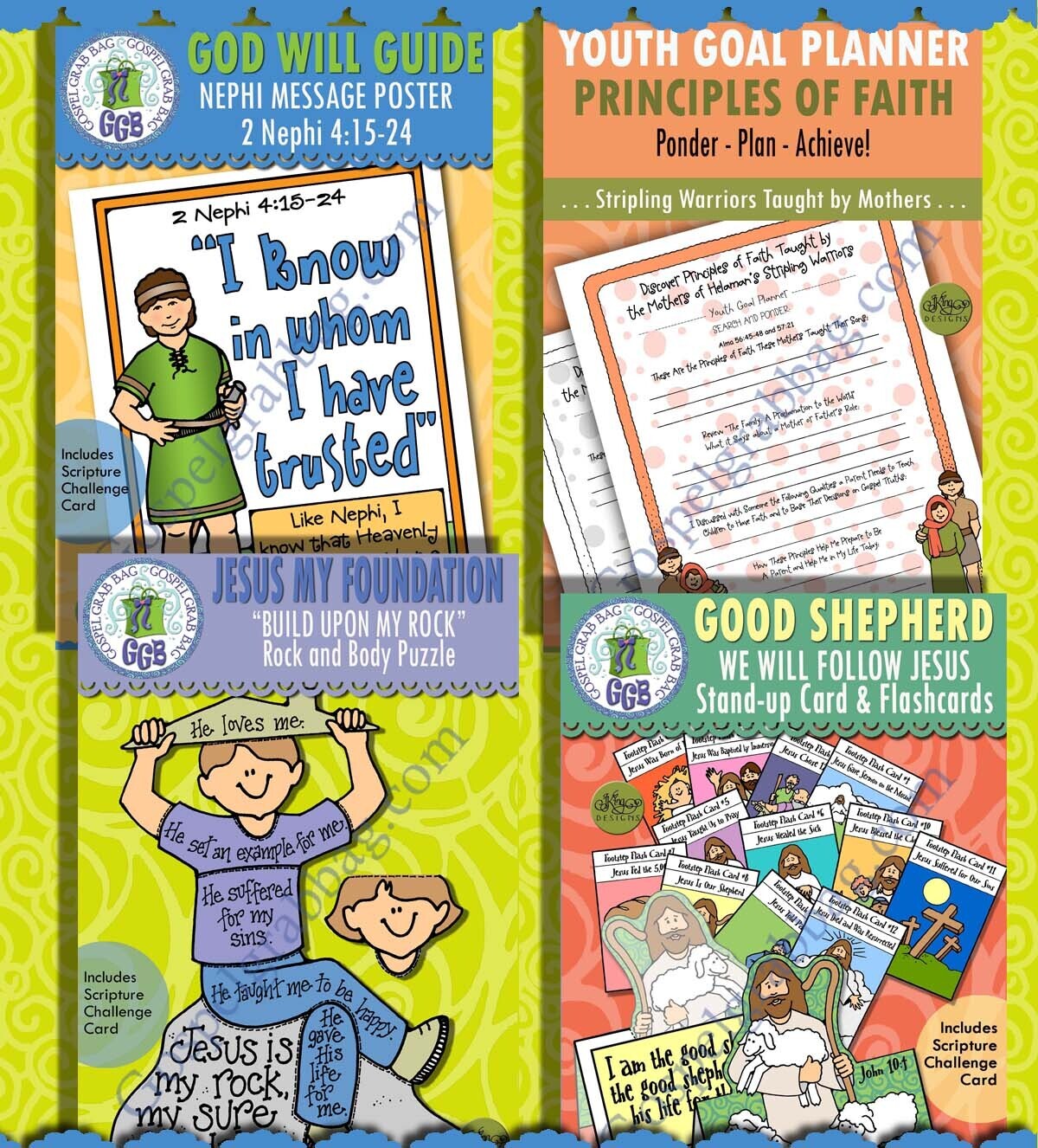 Youth Doctrinal Class &quot;How Can the Savior Help Me Overcome My Fears?&quot; March. 12, 2023 BUNDLE 3