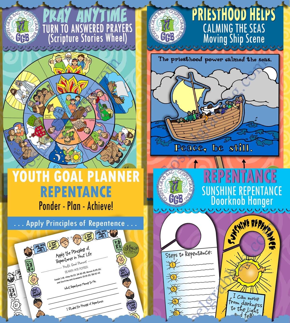Sunday School Class &quot;Thy Faith Hath Saved Thee&quot; March (week 1) BUNDLE