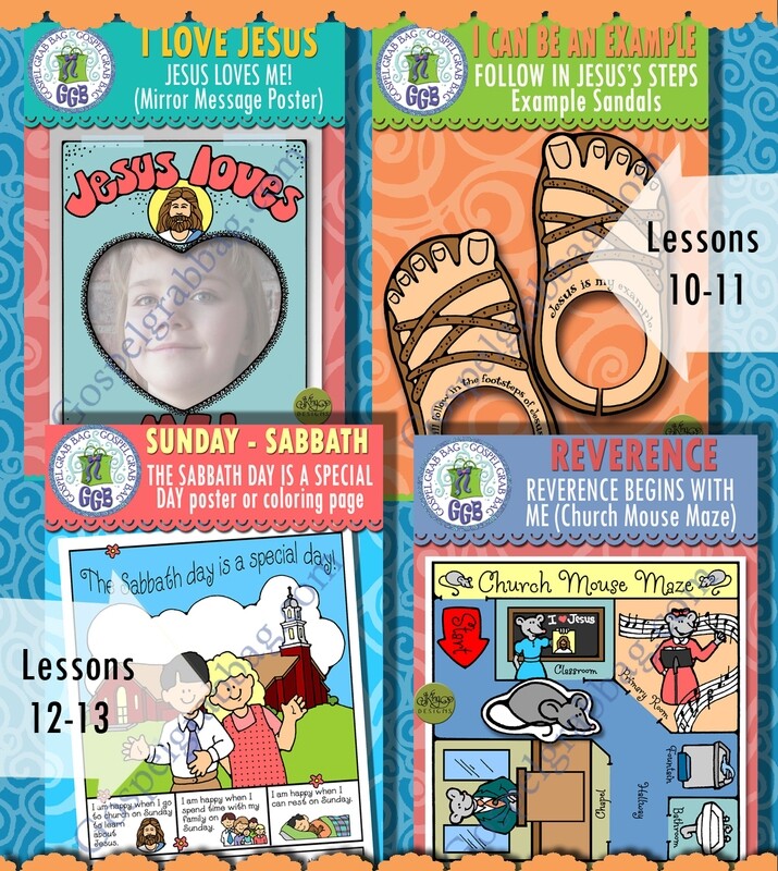 CFM New Testament March 2023 Ages 1-5 BUNDLE - Activities