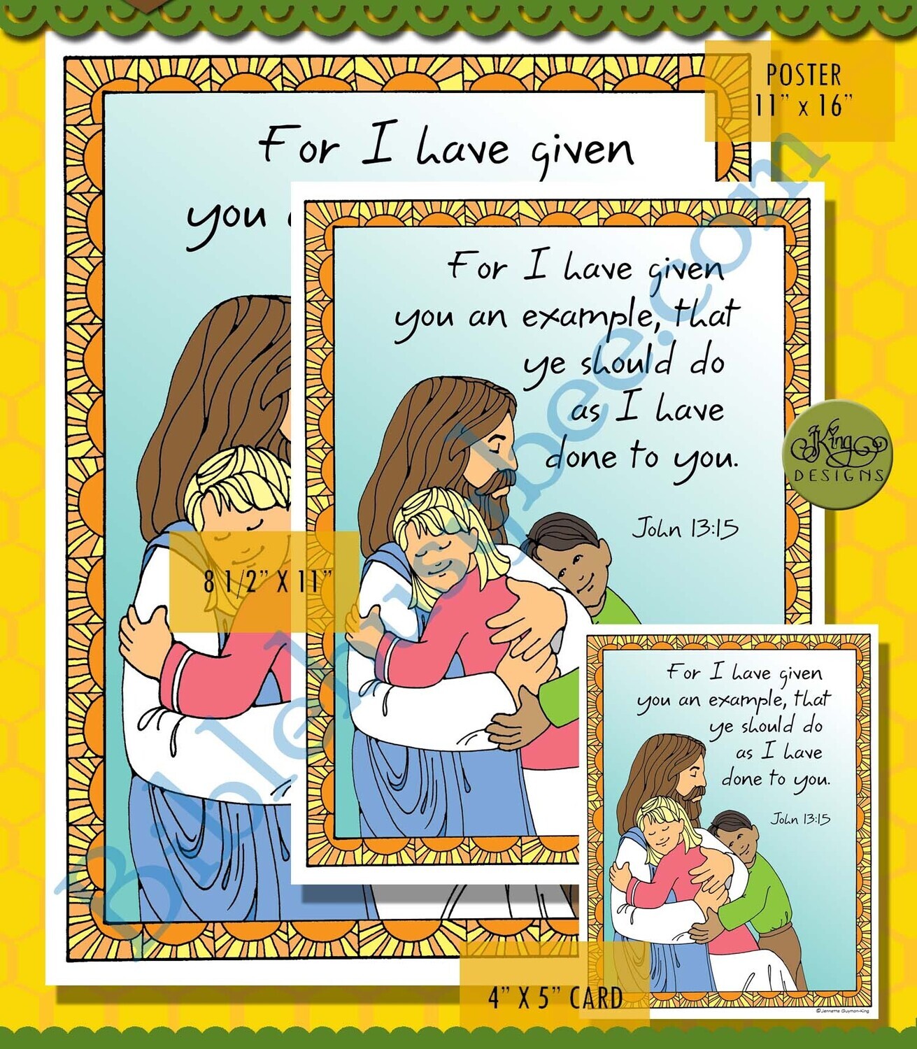 Scripture Poster: John 13:15