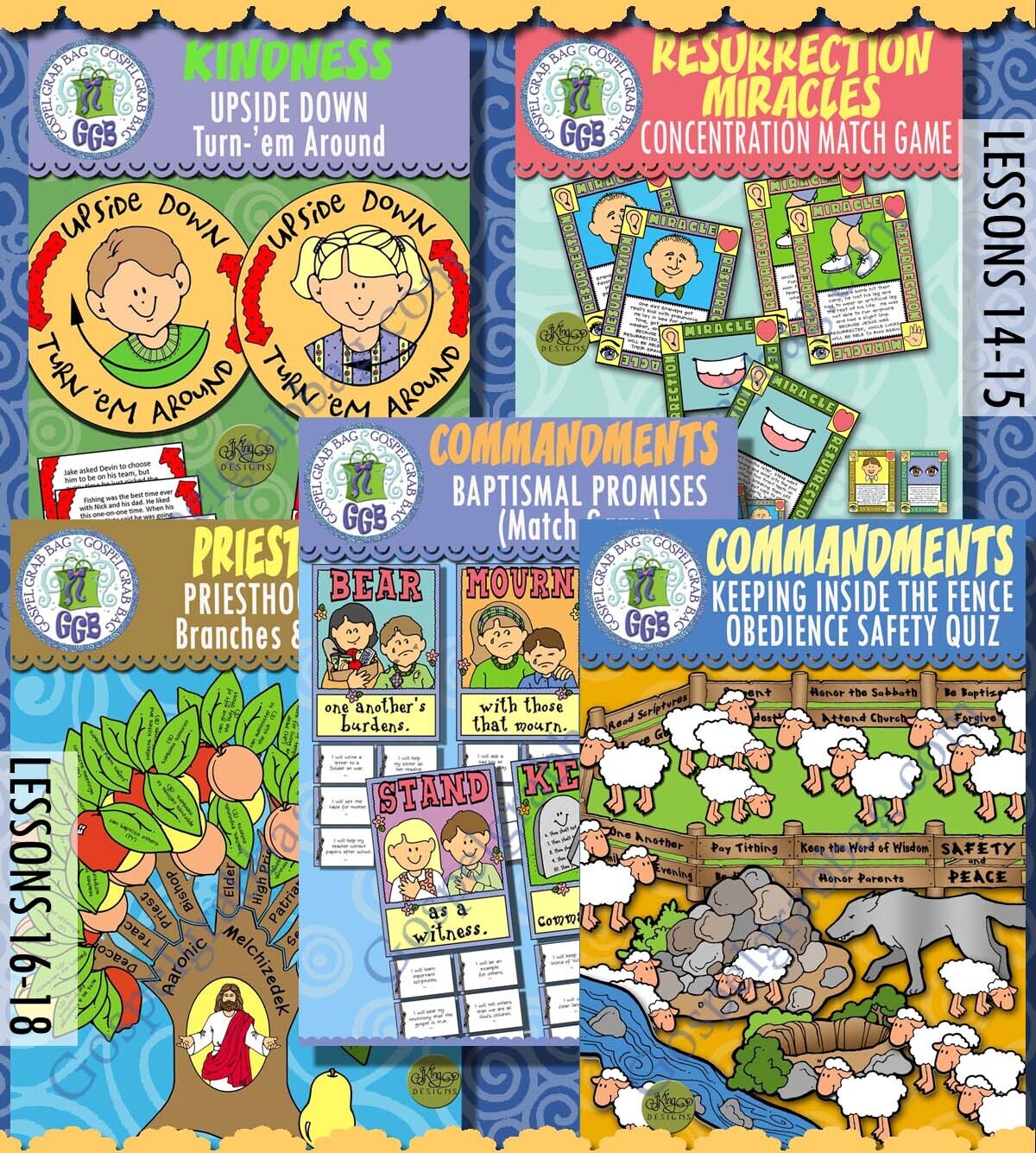 CFM New Testament April 2023 All Ages BUNDLE - Post-and-Present Activities