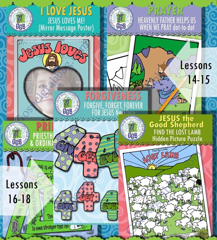 CFM New Testament April 2023 Ages 4-7 BUNDLE - Activities