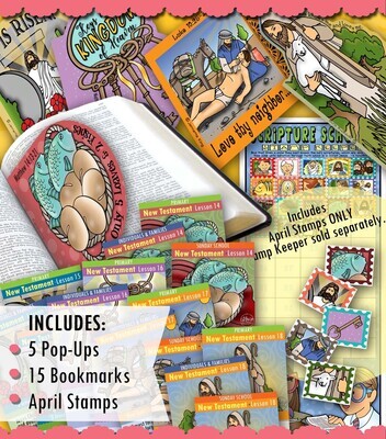 Scripture Scholar BUNDLE  for April (New Testament)