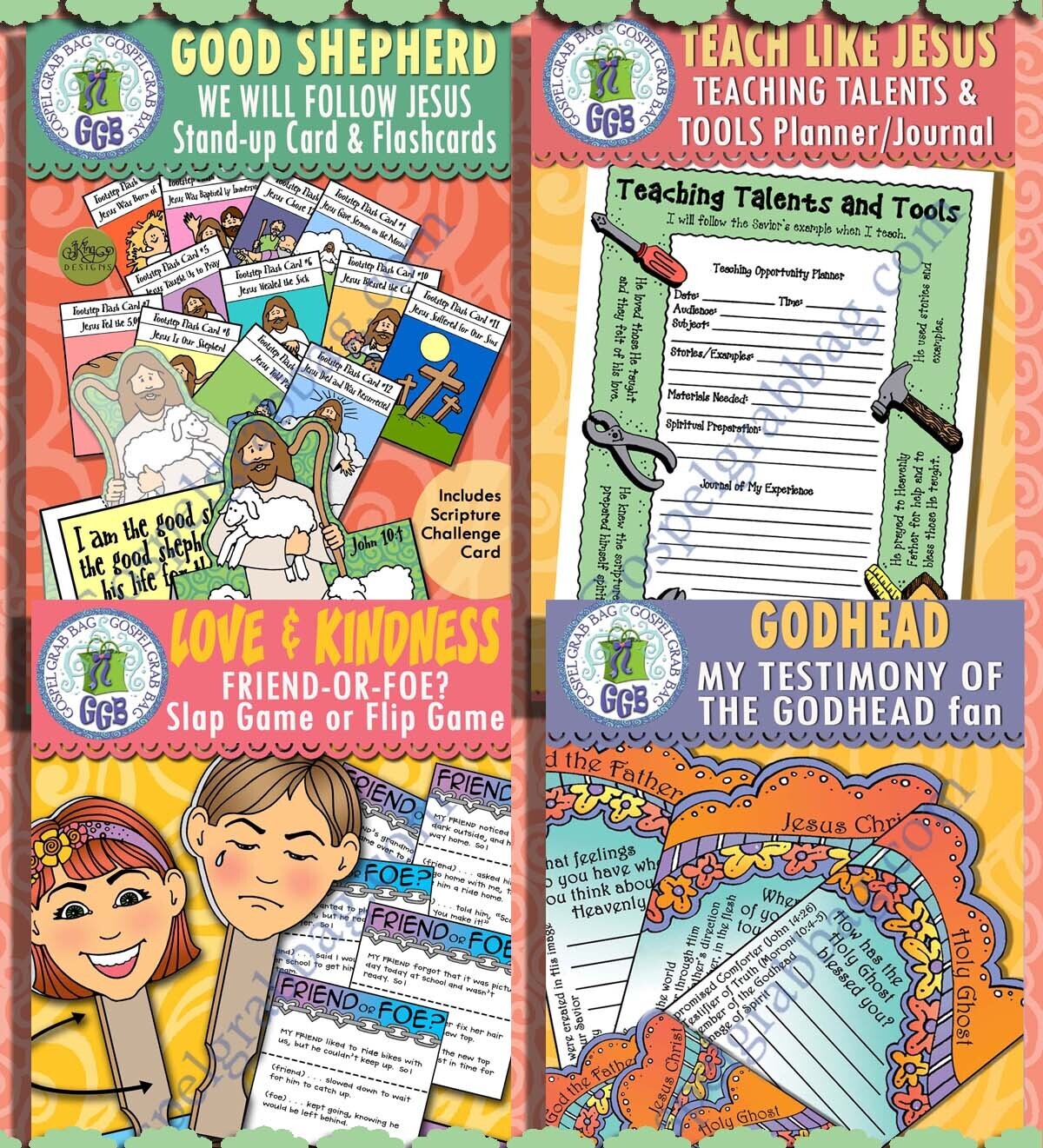 Sunday School Class &quot;I Am the Good Shepherd&quot; April (week 5) BUNDLE